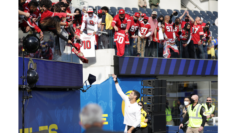 San Francisco 49ers v Los Angeles Rams