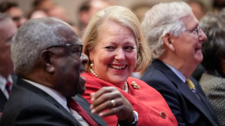 Clarence Thomas' Wife Has Ties To Right-Wing Extremist Group That Planned January 6 Capitol Riot: Report | BIN: Black Information Network
