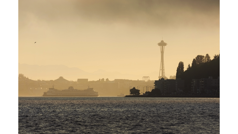 Foggy Seattle Morning