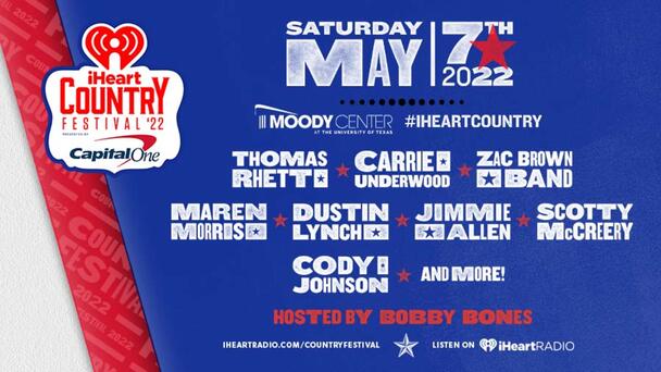 Our iHeartCountry Festival Returns To Austin On May 7!