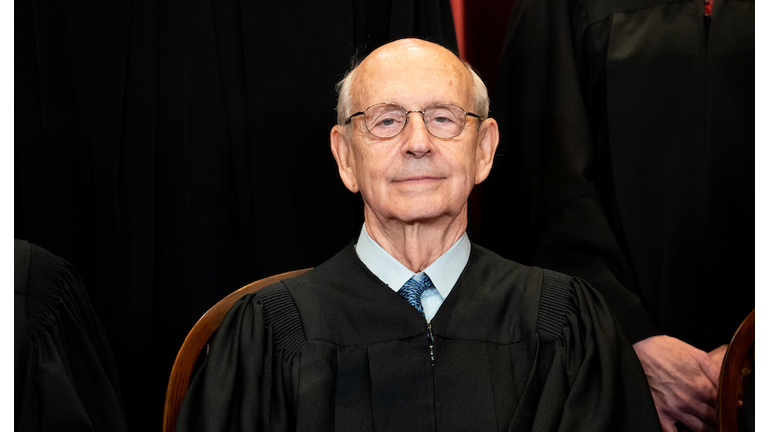Supreme Court Justices Pose For Formal Group Photo