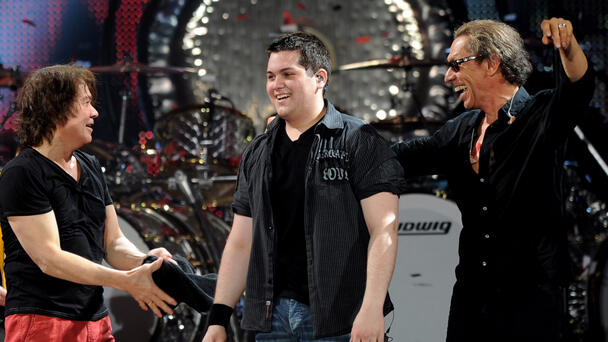 Wolfgang And Alex Van Halen Celebrate Eddie Van Halen On His Birthday
