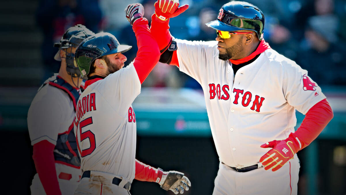 David Ortiz sports Tom Brady jersey, serves as Patriots honorary