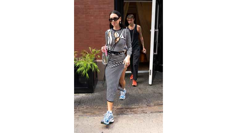 Celebrity Sightings In New York City - September 20, 2021