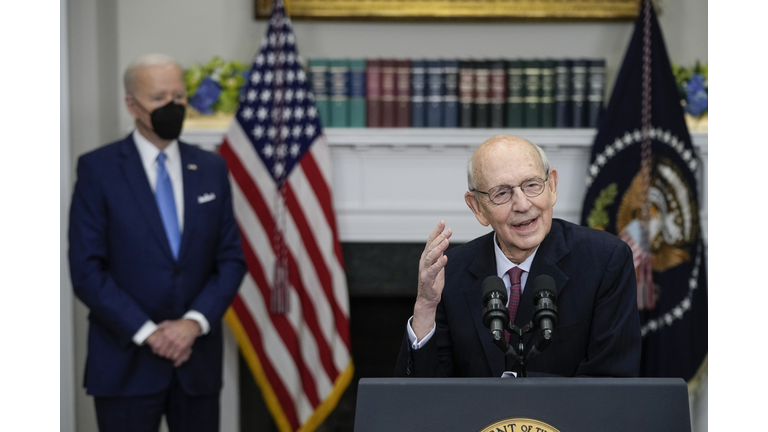 Supreme Court Justice Stephen Breyer Announces His Retirement At The White House
