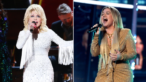 Watch Kelly Clarkson Freak Out Over This Moment With Dolly Parton
