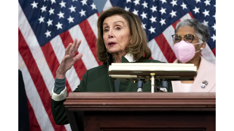 Speaker Pelosi Holds Joseph H. Rainey Room Unveiling Ceremony