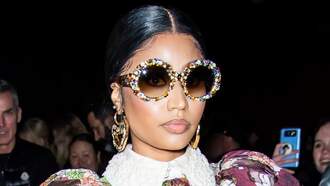 Nicki Minaj Dishes On Motherhood, Shows Off Curvy Body In All Black Fit