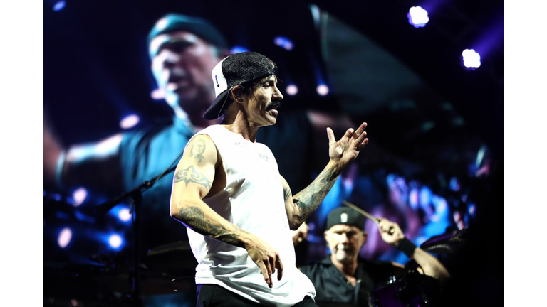 Red Hot Chili Peppers Perform In Auckland