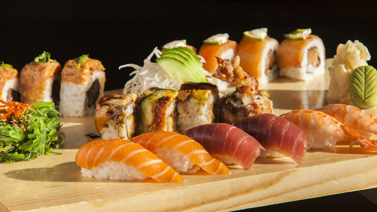 Assorted Sushi rolls