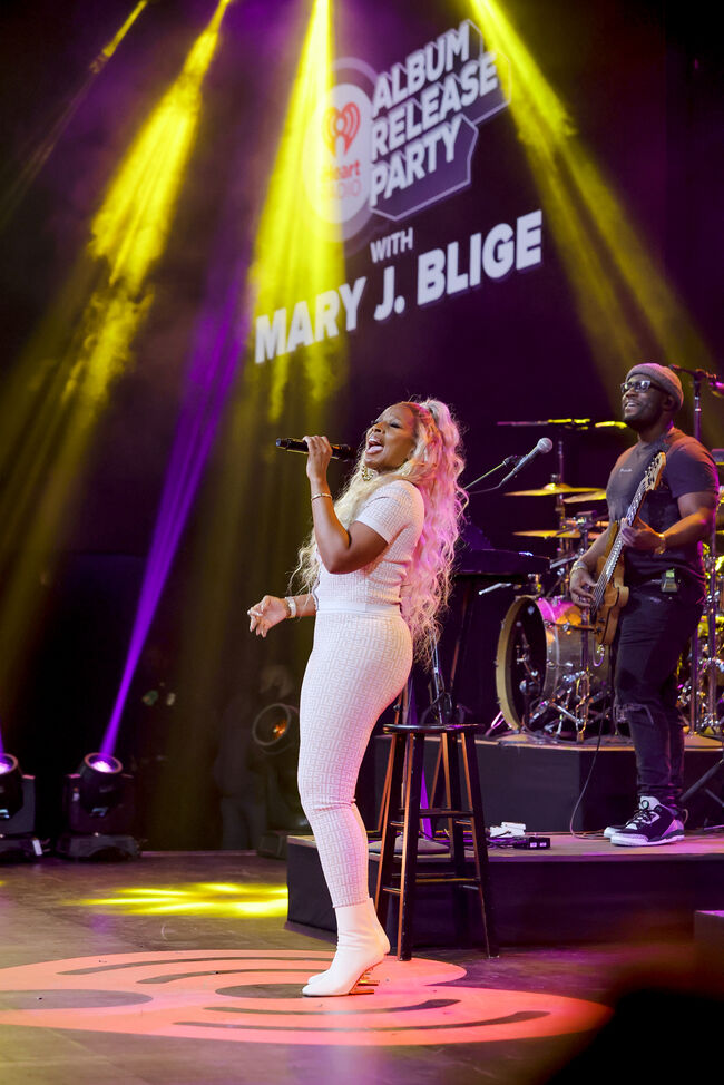 iHeartRadio Album Release Party With Mary J. Blige