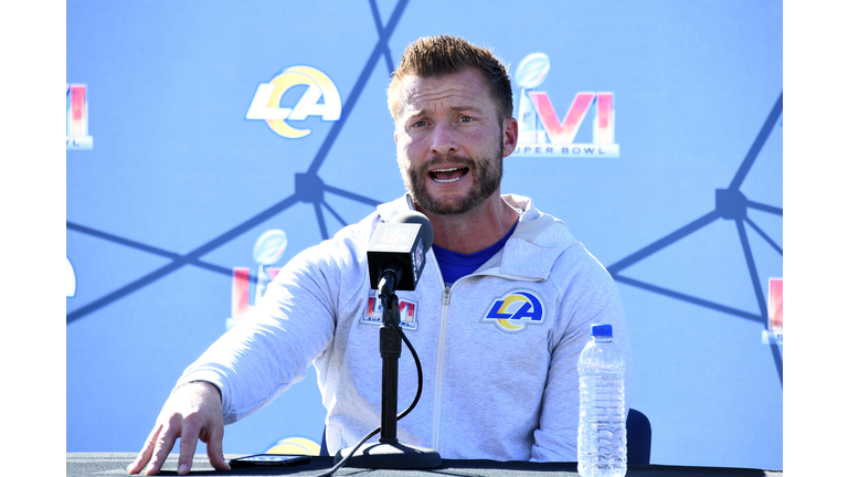 Super Bowl LVI - Los Angeles Rams Practice & Media Day