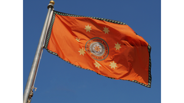 Cherokee Indian nation flag