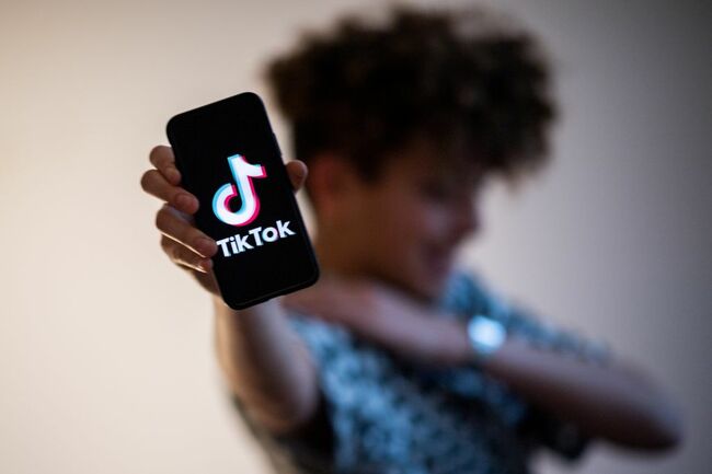 FRANCE-CHINA-MEDIA-SOCIAL-NETWORK-TIK TOK