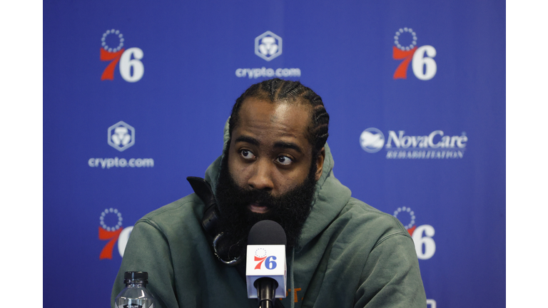 Philadelphia 76ers Introduce James Harden