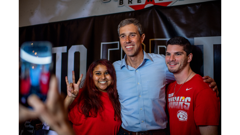 Gubernatorial Candidate Beto O'Rourke Holds Campaign Rally In Houston