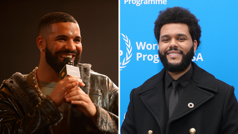 Drake and The Weeknd