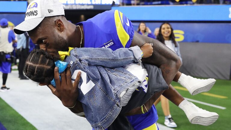 Rams' Van Jefferson Reveals Super Bowl Baby's Name – NBC Los Angeles