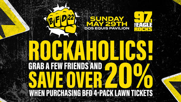 BFD 4-Pack Lawn Tickets- Save Over 20%