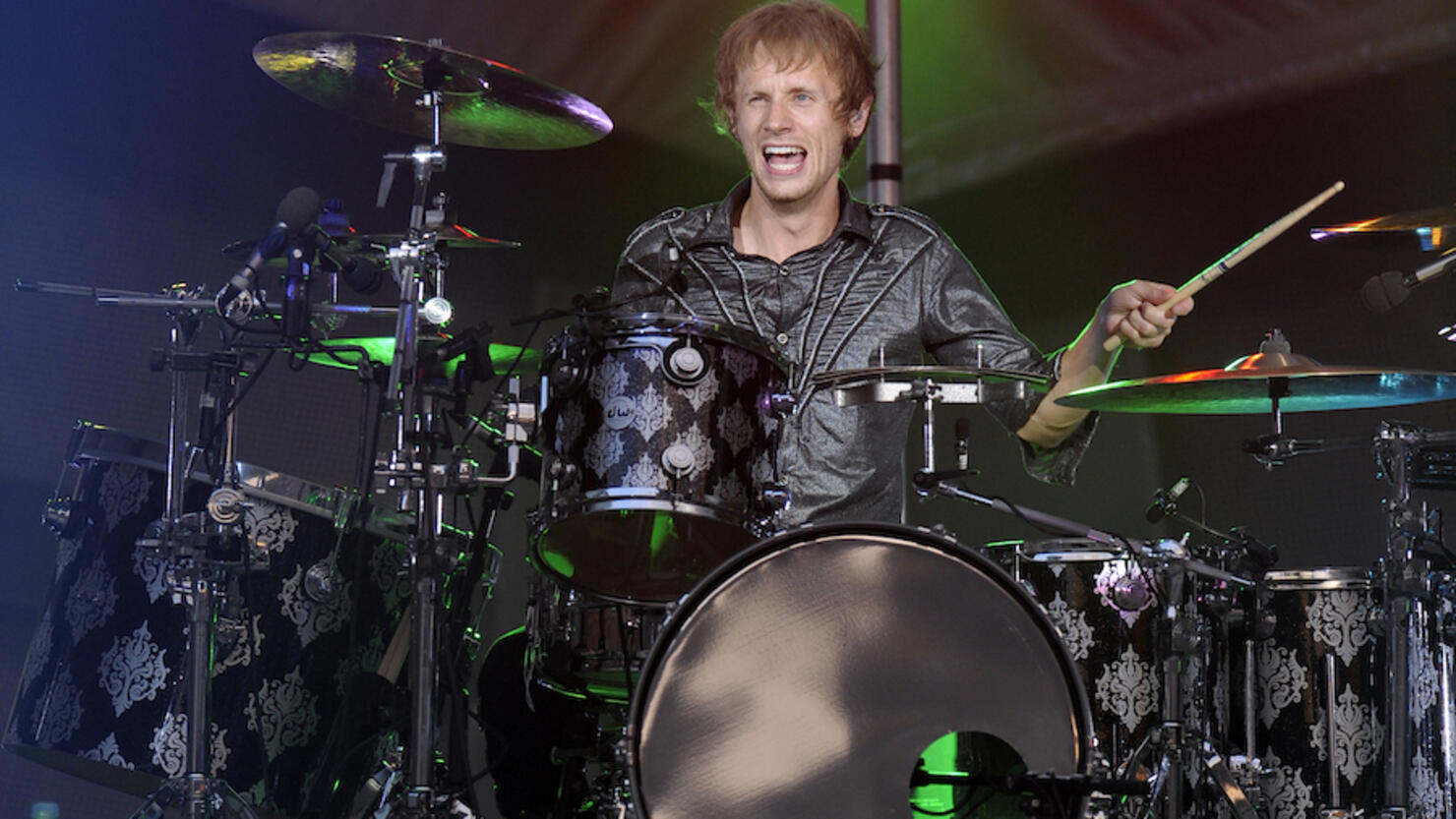 Drummer Dom Howard  of British rock band
