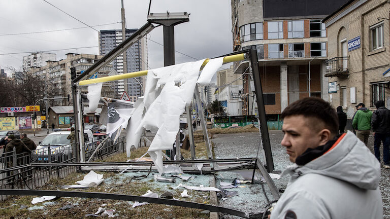 Russia Starts Large-Scale Attack On Ukraine