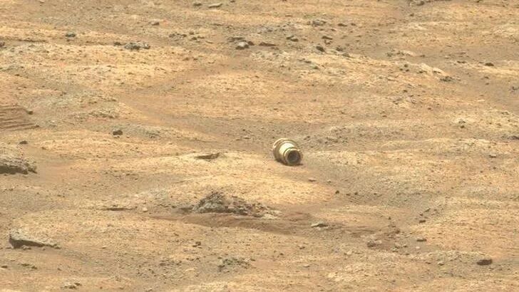 NASA's Mars Rover Spots Jettisoned Drill Bit on Surface of Red Planet