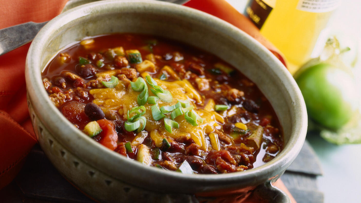 Chili with cheese