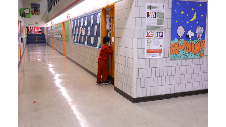 Elementary School In New York City's Chinatown Celebrates The Chinese Lunar New Year