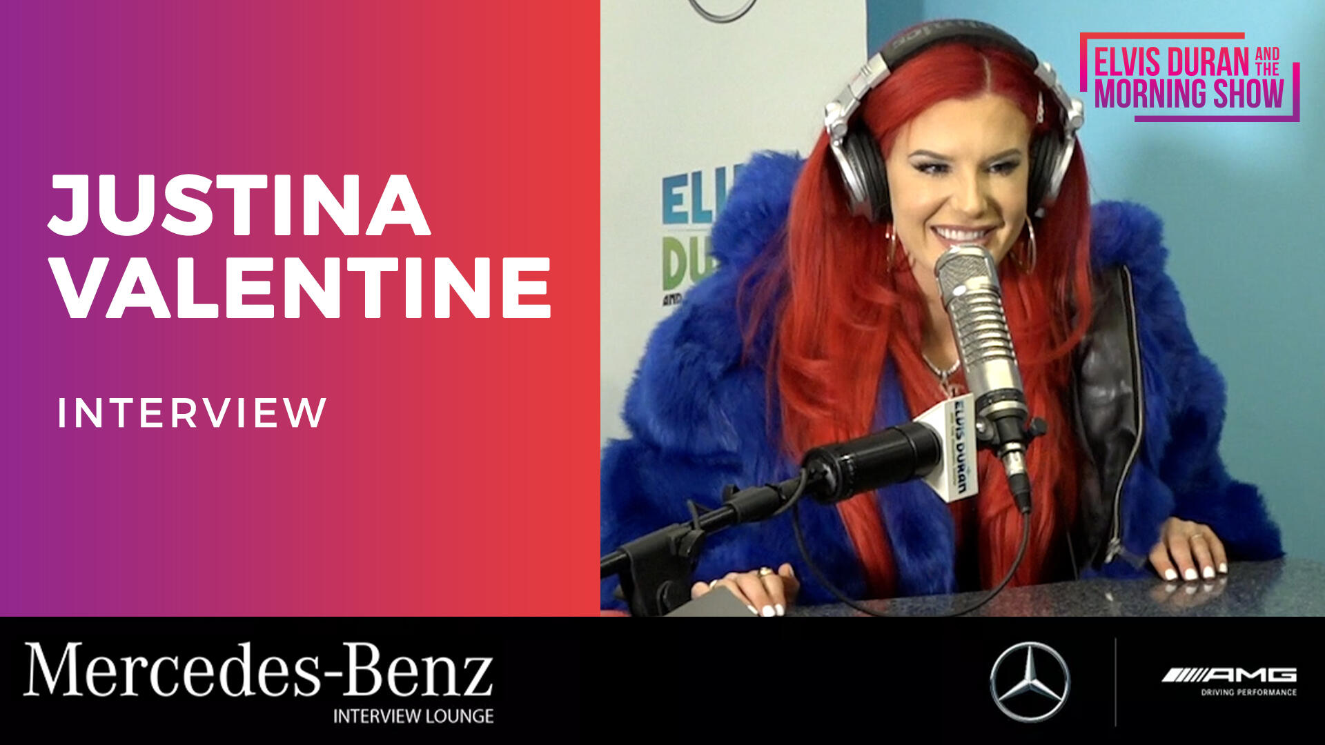 Justina Valentine Reveals The Title For Her Upcoming Christmas Movie | Z100  New York | Elvis Duran