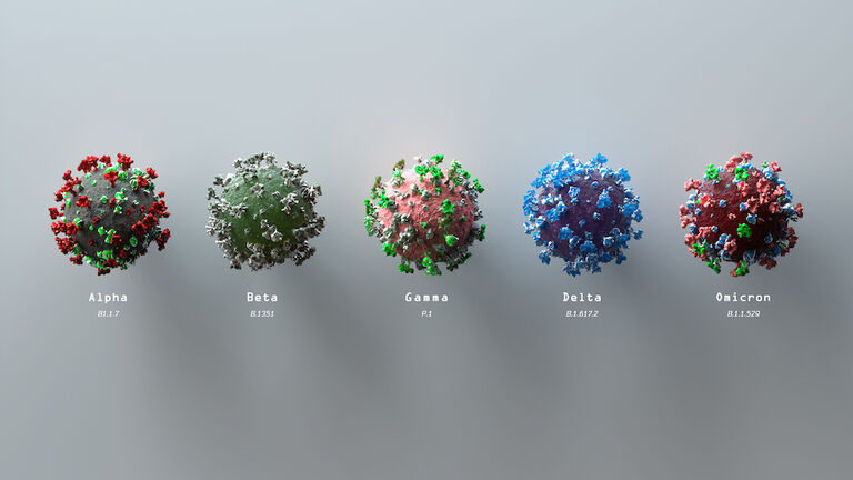 Covid-19 Omicron sign