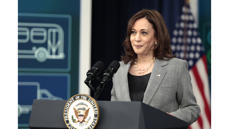 Vice President Harris Delivers Announcement On Transportation