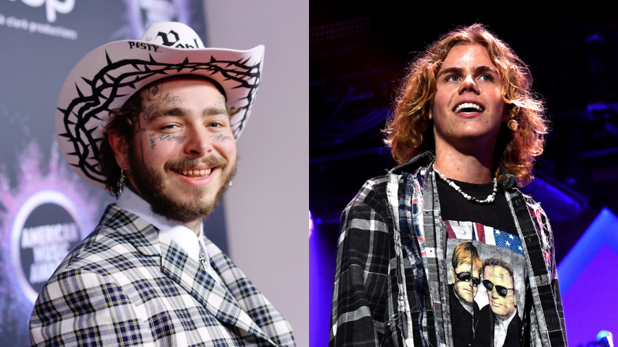 Post Malone Gives The Kid LAROI A New Tattoo In Hilarious Video | iHeart