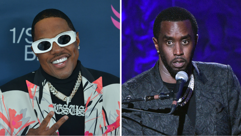 Mase and Diddy