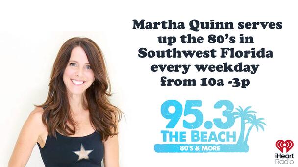 Listen To Martha Quinn Weekdays On 95.3 The Beach