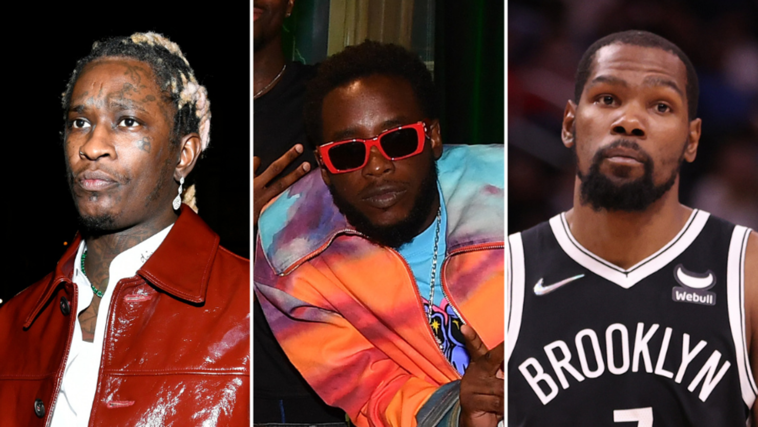 Young Thug, T-Shyne & Kevin Durant