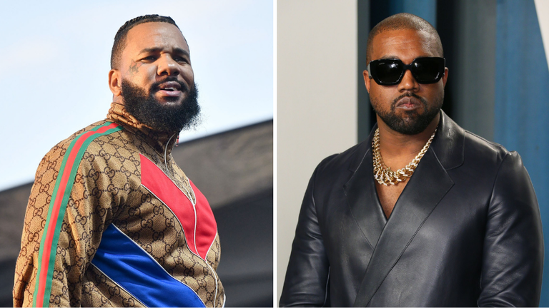 The Game and Kanye West