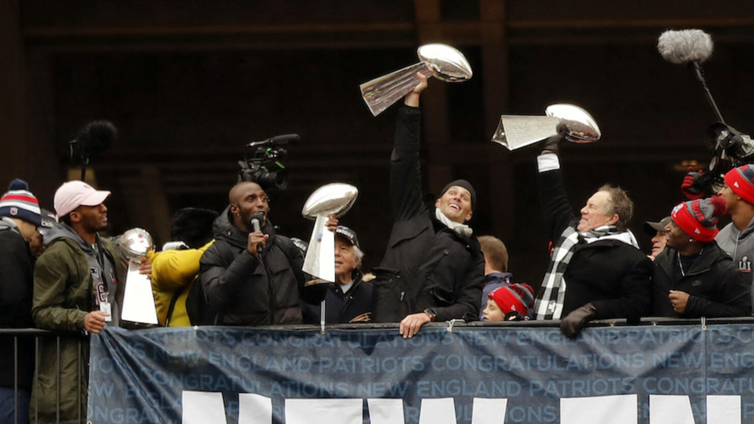 NFL: FEB 07 Patriots Victory Parade