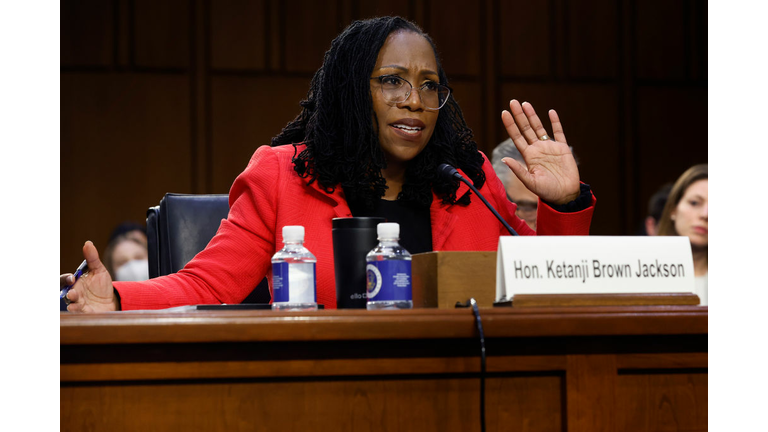 Senate Holds Supreme Court Confirmation Hearings For Ketanji Brown Jackson