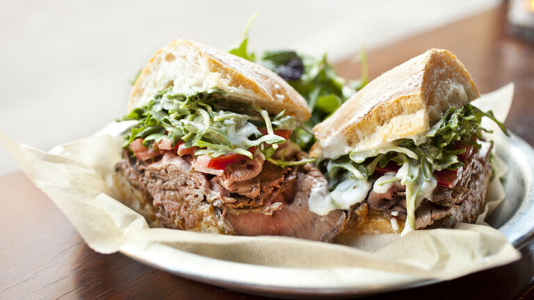 Roast beef sandwich