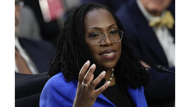 Senate Holds Supreme Court Confirmation Hearings For Ketanji Brown Jackson