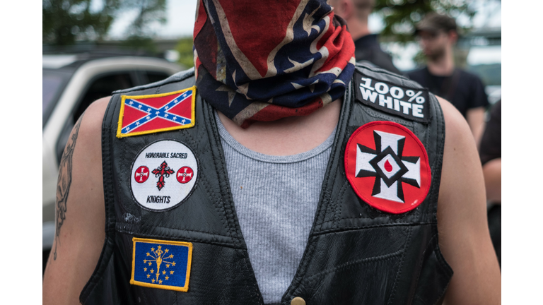 Protest against Ku Klux Klan (KKK) members in Madison