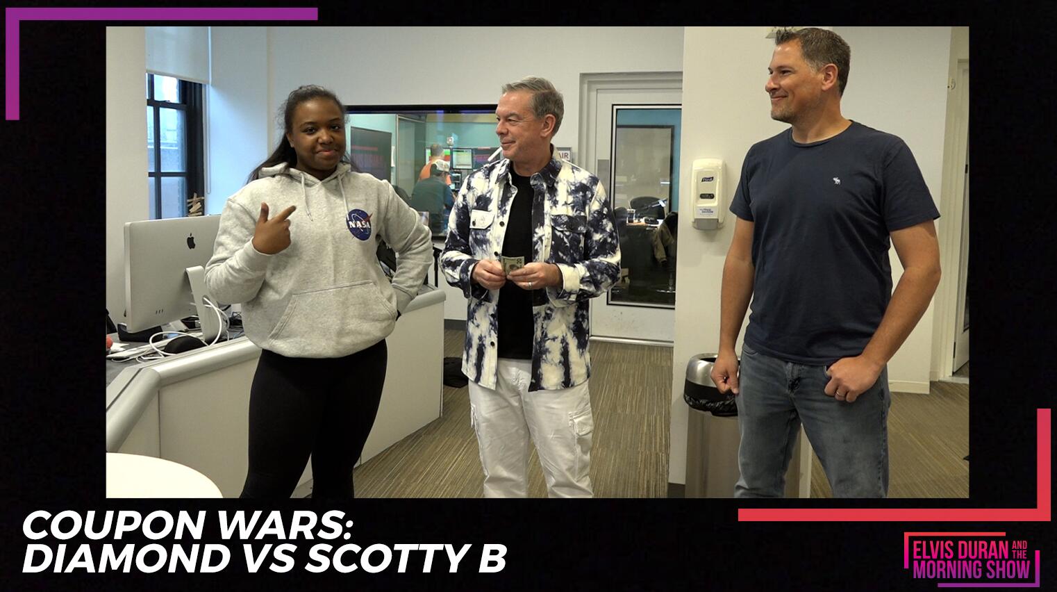 Coupon Wars: Diamond VS Scotty B | Elvis Duran And The Morning Show ...