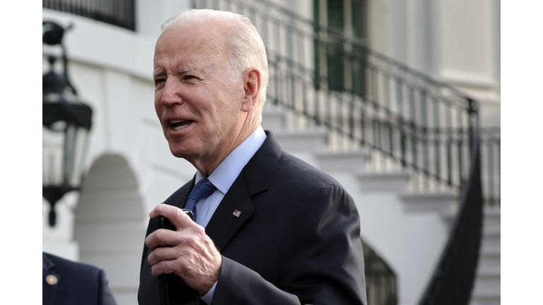 President Biden Departs White House For NATO Meeting In Brussels