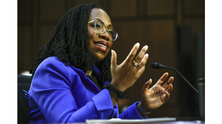 Senate Holds Supreme Court Confirmation Hearings For Ketanji Brown Jackson
