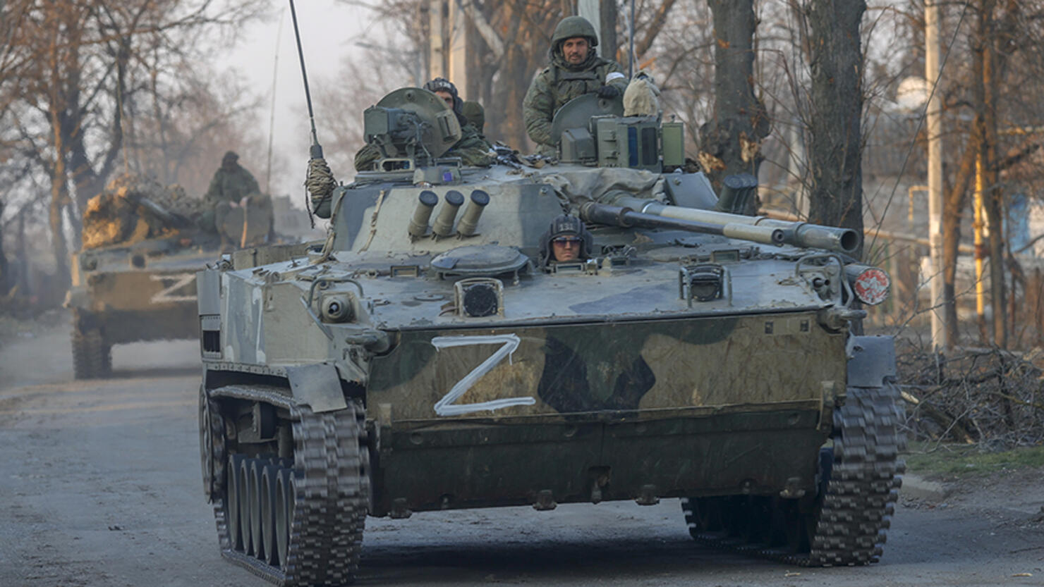 Volnovakha, which fell under the control of Russia