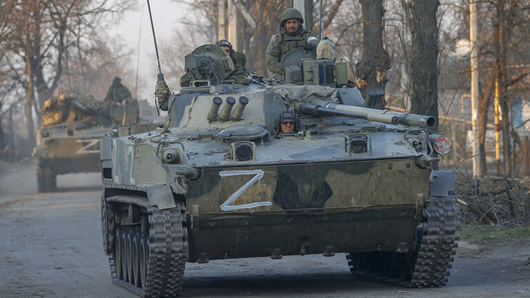 Volnovakha, which fell under the control of Russia