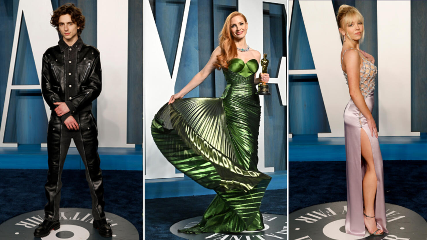 Oscars 2022 after-party fashion: Jessica Chastain, Zendaya, Hailey Bieber  and more - Good Morning America