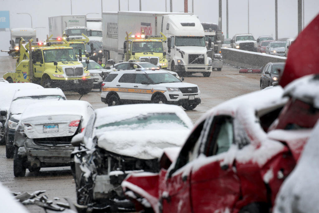 Video Captures The Massive Deadly Pileup On Pa Interstate Iheart