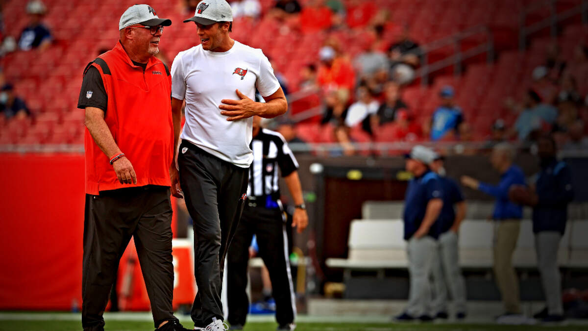 Tom Brady, Bruce Arians form odd couple but they will make it work