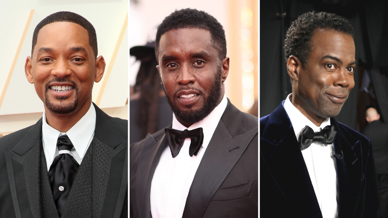 Will Smith, Diddy and Chris Rock